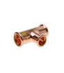 PrimaPress GAS Pressfit Copper Reducing Tee - 28 x 28 x 15mm