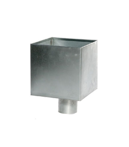 Alumasc Galvanised Steel Gutter Hopper Head