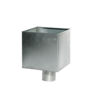 Alumasc Galvanised Steel Gutter Hopper Head
