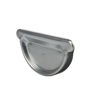 Alumasc Galvanised Steel Gutter 125mm Pushfit Stopend