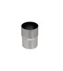 Alumasc Galvanised Steel Downpipe 80mm Straight Connector