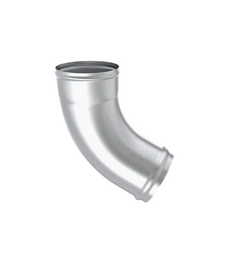 Alumasc Galvanised Steel Downpipe 80mm Pipe Shoe