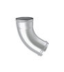 Alumasc Galvanised Steel Downpipe 80mm Pipe Shoe