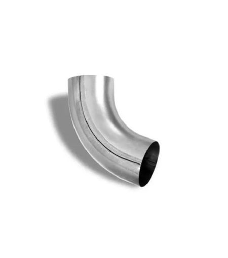 Alumasc Galvanised Steel Downpipe 80mm Offset Pipe Bend 70Deg