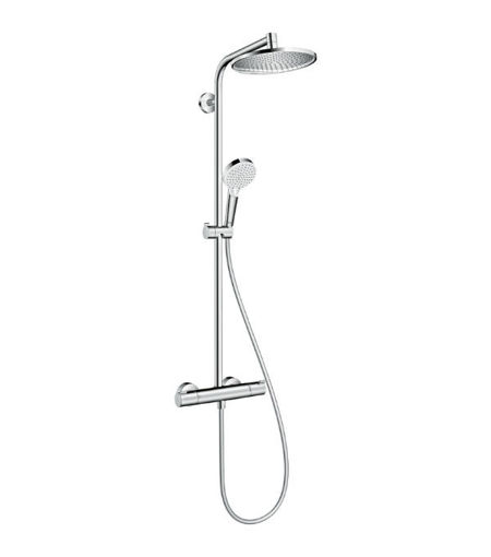 Hansgrohe HG Crometta S240 Showerpipe Chrome Shower Valve