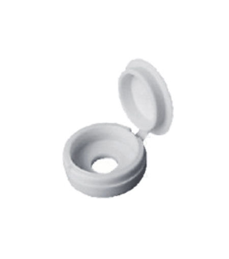 Hinge Screw Cover Screw Caps 10-14mm Wht (Pack of 100)**Must Pick 100**