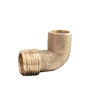 End Feed 15mm x 1/2" Elbow Male Iron