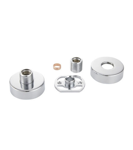 Shower Kit Round Fixing Brackets