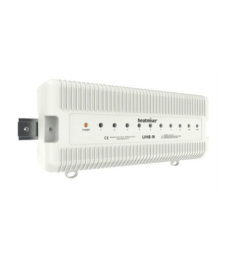 Heatmiser UH8-N 8 Zone Central 12V Wiring Box