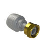 Polypipe Polyplumb 15mm x 3/4 Straight Tap Connector - Grey
