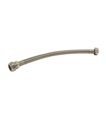 Flexible Tap Connector 22 x 3/4 x 500mm
