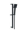 Kartell Nero Square Adjustable Sliding Rail Kit - Matt Black