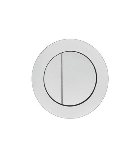 Tavistock Replacement 75mm Dual Flush Button For Torrent/Vortex Cistern - Chrome