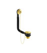 Deva 1 1/2" Brass Bath Waste with Overflow Assembly & Brass Plug - Gold - DW404/501