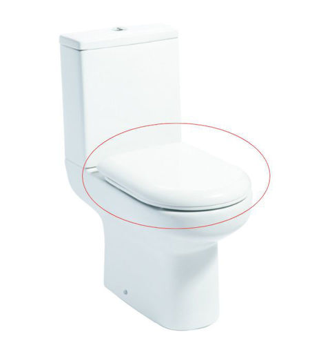 Highlife Elgin Toilet Seat 27620 | Replacement WC Seat