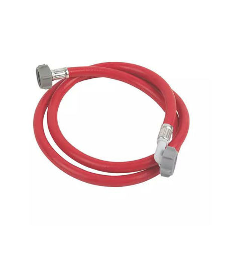 Washing Machine Hose 2.5m Red
