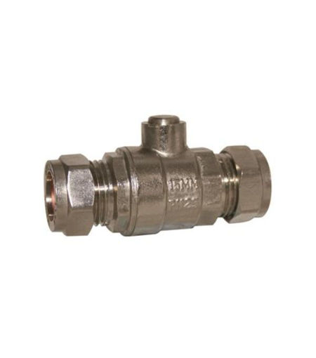 15mm Brass Isolating Valve Heavy Pattern