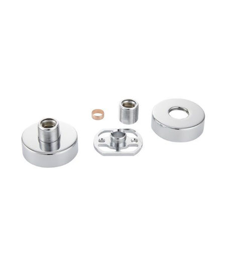 Shower Kit Round Fixing Brackets