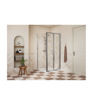 Rixon 900mm Bi-fold Door - Chrome