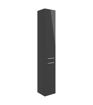 Avenue 350mm Floor Standing 2 Door Tall Unit - Anthracite Gloss