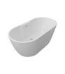 Charles Freestanding 1550x745x580mm 0TH Bath - White