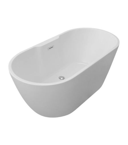 Charles Freestanding 1655x745x580mm 0TH Bath - White