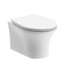 Queensway Rimless Wall Hung WC & Soft Close Seat