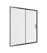 Rixon 1000mm Sliding Door - Black