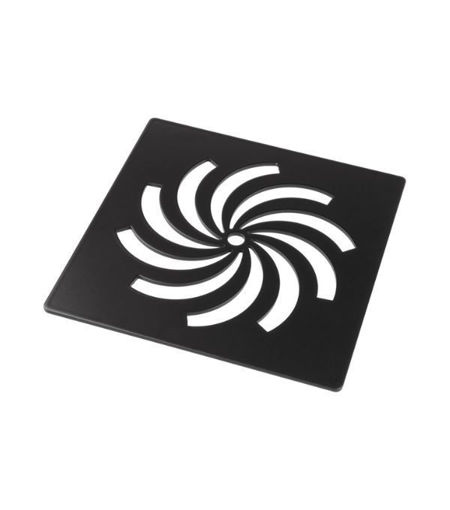 Ultra-Slim Tray Waste Cover - Matt Black