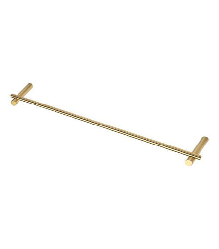Roberts 45cm Towel Rail - Brushed Brass