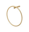 Roberts Towel Ring - Brushed Brass