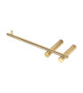 Roberts Toilet Roll Holder - Brushed Brass