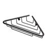 Steele 1-Tier Corner Shower Caddy - Black