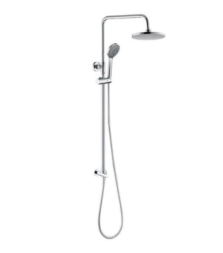 Round Shower Kit w/Overhead & Handset