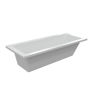 Vardon Square Single End 1700x700x550mm 0TH Bath w/Legs