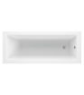 Vardon Square Single End SUPERCAST 1700x750x550mm 0TH Bath w/Legs