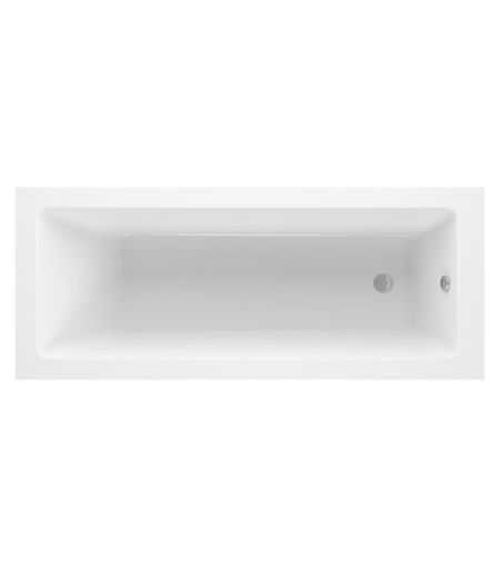 Vardon Square Single End SUPERCAST 1700x750x550mm 0TH Bath w/Legs