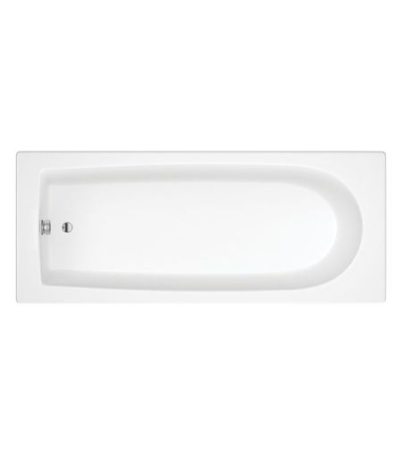 Mercury Round Single End 1500x700x550mm 0TH Bath w/Legs