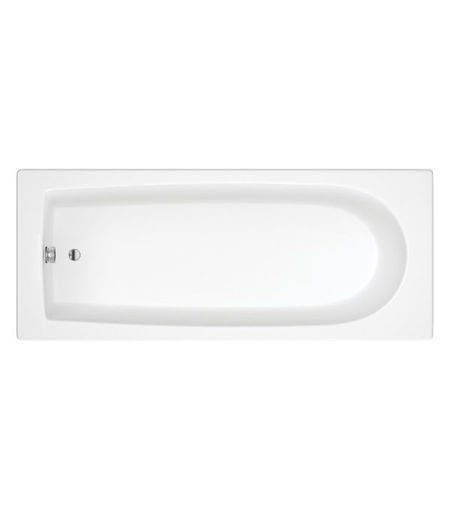 Mercury Round Single End 1600x700x550mm 0TH Bath w/Legs