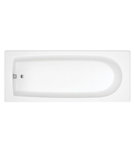 Mercury Round Single End 1700x700x550mm 0TH Bath w/Legs