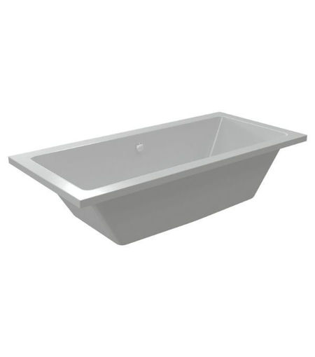 Vardon Square Double End 1700x700x550mm 0TH Bath w/Legs