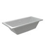 Vardon Square Double End 1800x800x550mm 0TH Bath w/Legs