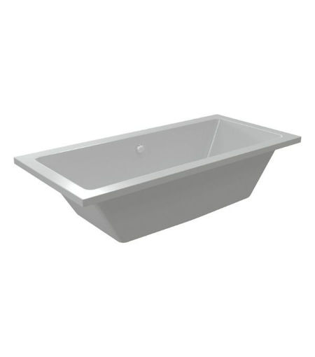 Vardon Square Double End SUPERCAST 1700x700x550mm 0TH Bath w/Legs