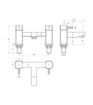 Stourton Bath Filler - Chrome