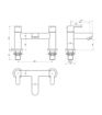 Abbots Bath Filler - Chrome