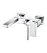 Yelvertoft Wall Mounted Shower Mixer & Shower Kit - Chrome