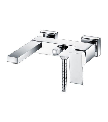 Yelvertoft Wall Mounted Shower Mixer & Shower Kit - Chrome