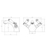 Millers Basin Mixer - Chrome