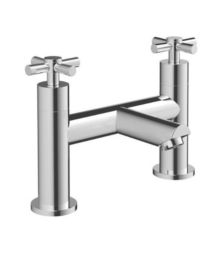 Orwell Bath Filler - Chrome