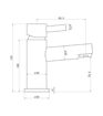 Hillside Basin Mixer & Waste - Chrome